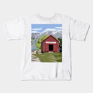 The Glenorchy Red Shed Kids T-Shirt